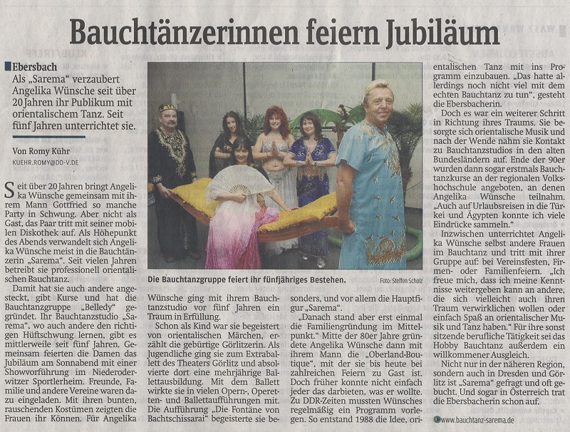 Sächsische Zeitung 15.11.2010